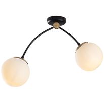 Kattovalaisin Linento Lighting Kromozom, 2-osainen, musta