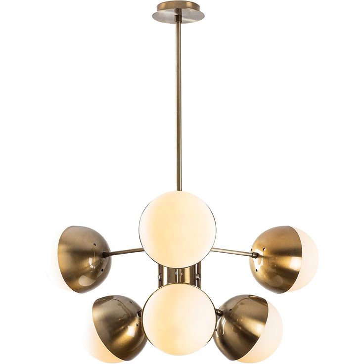 Kattovalaisin Linento Lighting Karsor, 6-osainen, kulta/valkoinen