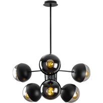 Kattovalaisin Linento Lighting Karsor, 6-osainen, musta