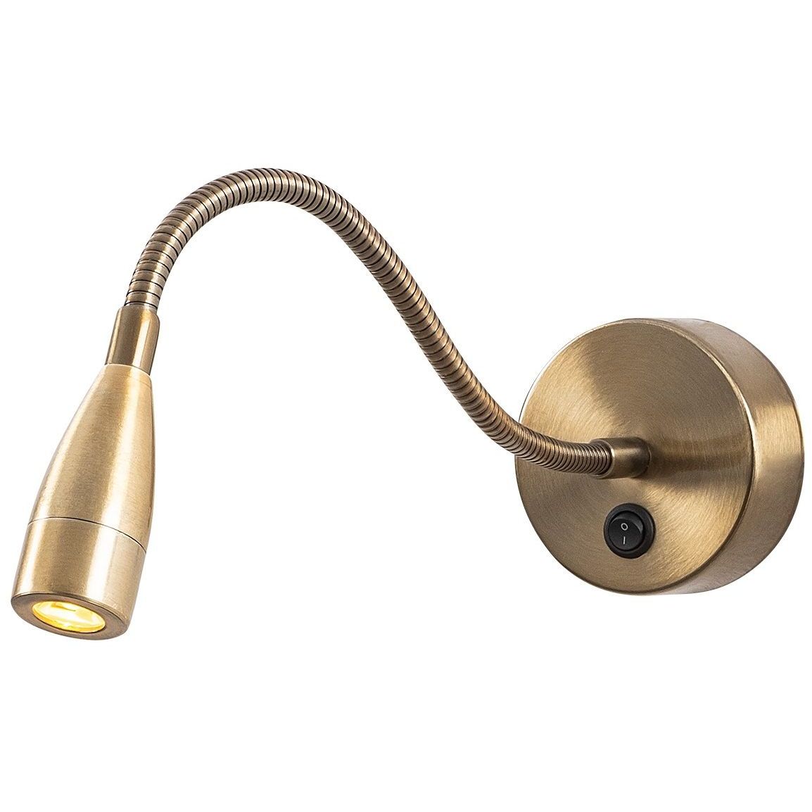 LED-seinävalaisin Linento Lighting Reading, messinki