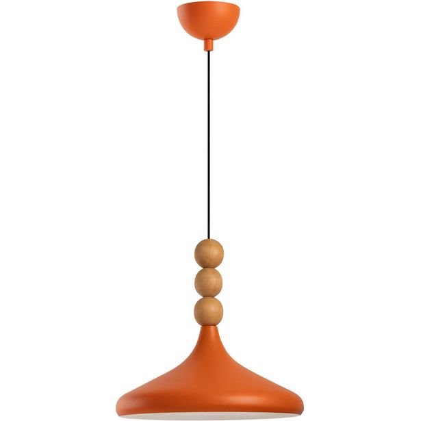 Riippuvalaisin Linento Lighting Eysan oranssi/tammi