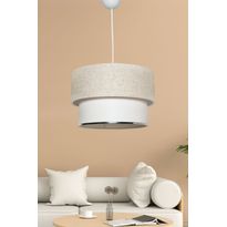 Riippuvalaisin Linento Lighting TM121, Ø30cm, kermanvalkoinen