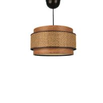 Riippuvalaisin Linento Lighting BK028, Ø28cm, ruskea