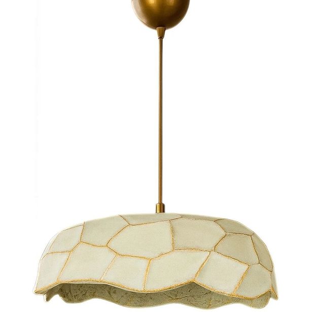 Riippuvalaisin Linento Lighting BK184 kulta/vaaleanvihreä