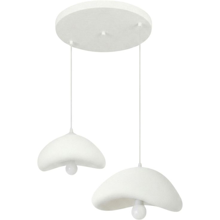 Riippuvalaisin Linento Lighting Luna 30-40-T-Nua, 2-osainen, säädettävä korkeus, valkoinen