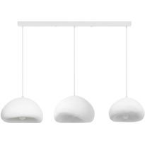Riippuvalaisin Linento Lighting Loval Set-C-Luna, 3-osainen, valkoinen