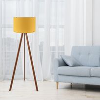 Lattiavalaisin Linento Lighting AYD-1565, keltainen ruskea