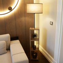 Lattiavalaisin Linento Lighting AYD-3150, ruskea