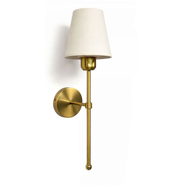 Seinävalaisin Linento Lighting 242428 kulta/luonnonvalkoinen