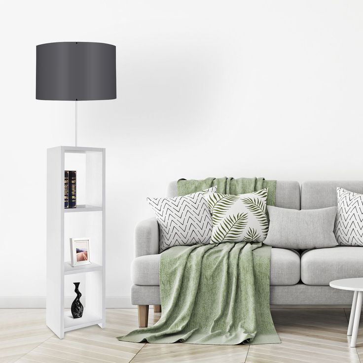 Lattiavalaisin Linento Lighting AYD-1800, valkoinen/harmaa