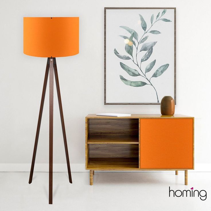 Lattiavalaisin Linento Lighting AYD-2213, oranssi