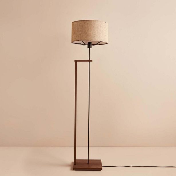 Lattiavalaisin Linento Lighting AYD-3473, beige-ruskea