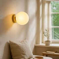 Seinävalaisin Linento Lighting 242110 antiikkimessinki