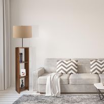 Lattiavalaisin Linento Lighting AYD-2819, ruskea