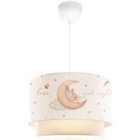 Lastenhuoneen riippuvalaisin Linento Lighting 241441 valkoinen