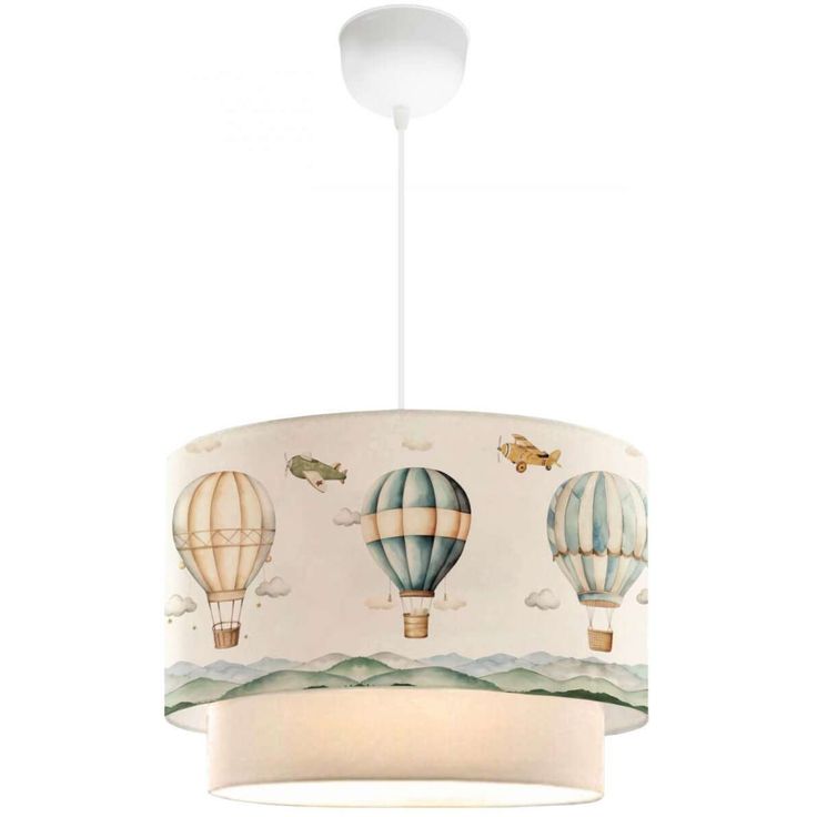 Lastenhuoneen riippuvalaisin Linento Lighting 241678 valkoinen