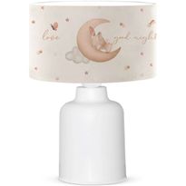 Lastenhuoneen pöytävalaisin Linento Lighting 241440 valkoinen