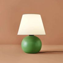 Pöytävalaisin Linento Lighting 241793 valkoinen/vihreä