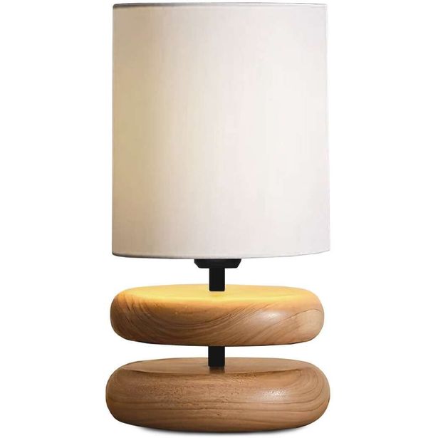 Pöytävalaisin Linento Lighting 241720 valkoinen/puu