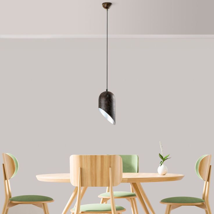 Riippuvalaisin Linento Lighting KESIK-6161-RETRO, Ø14cm, tummanruskea