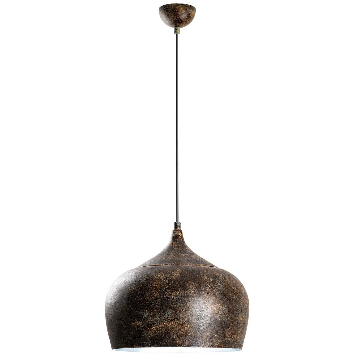 Riippuvalaisin Linento Lighting PATINE-3761-RETRO, Ø28cm, tummanruskea