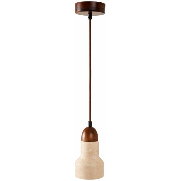 Riippuvalaisin Linento Lighting Swis beige/saksanpähkinä