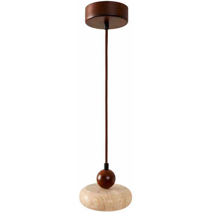 Riippuvalaisin Linento Lighting Round beige/saksanpähkinä