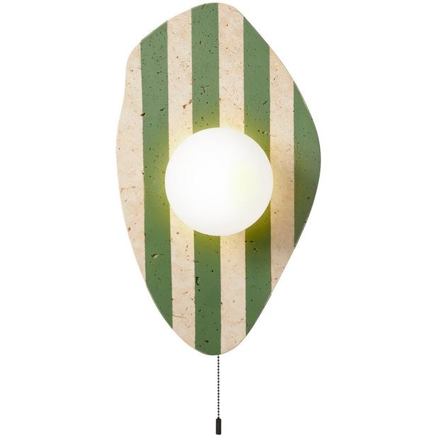 Seinävalaisin Linento Lighting Only beige/valkoinen/vihreä