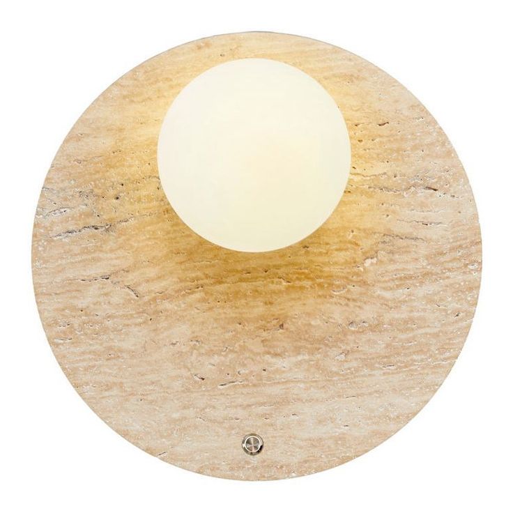 Seinävalaisin Linento Lighting Tor- Look-D beige/valkoinen