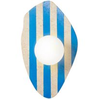 Seinävalaisin Linento Lighting Simple beige/valkoinen/sininen