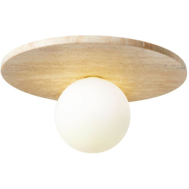 Kattovalaisin Linento Lighting Tor-Tun beige/valkoinen