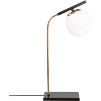 Pöytävalaisin Linento Lighting Kismet, kulta/musta