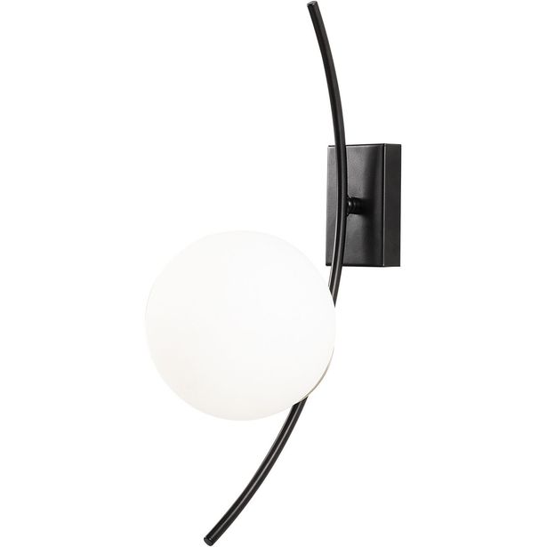 Seinävalaisin Linento Lighting Hilla, musta