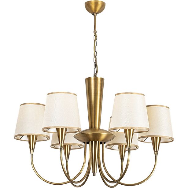 Kattovalaisin Linento Lighting Pardo, 6-osainen, kulta