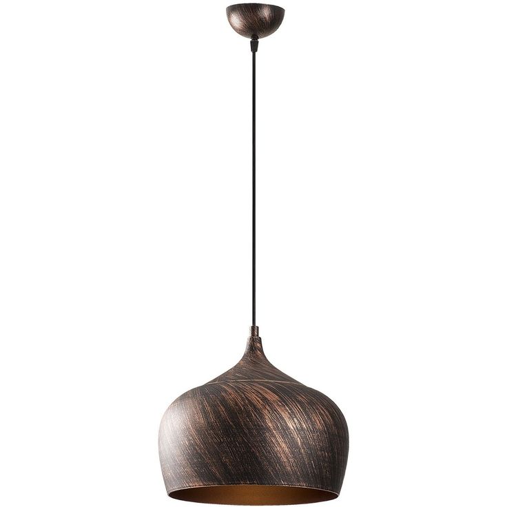 Riippuvalaisin Linento Lighting Saglam 3761, Ø28cm, kupari/kulta