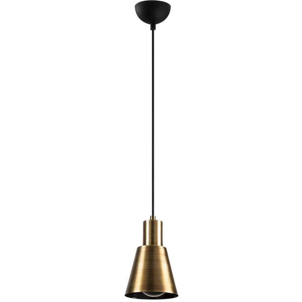 Riippuvalaisin Linento Lighting Kem 6361, 114cm, kulta/musta