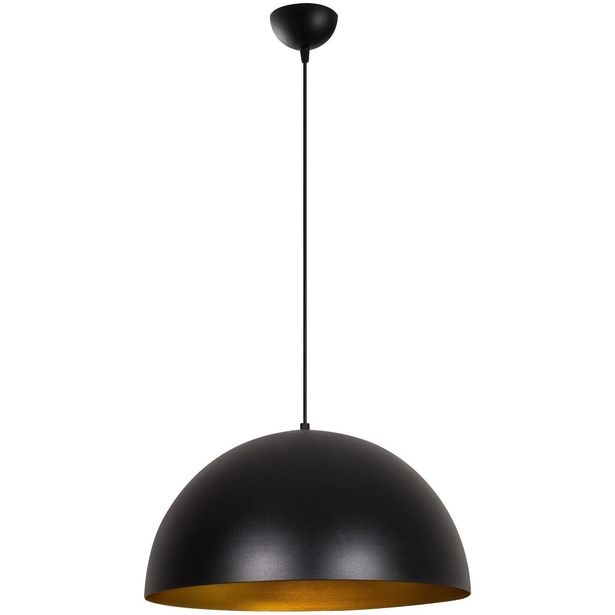 Kattovalaisin Linento Lighting Mary, Ø50cm, musta/kulta