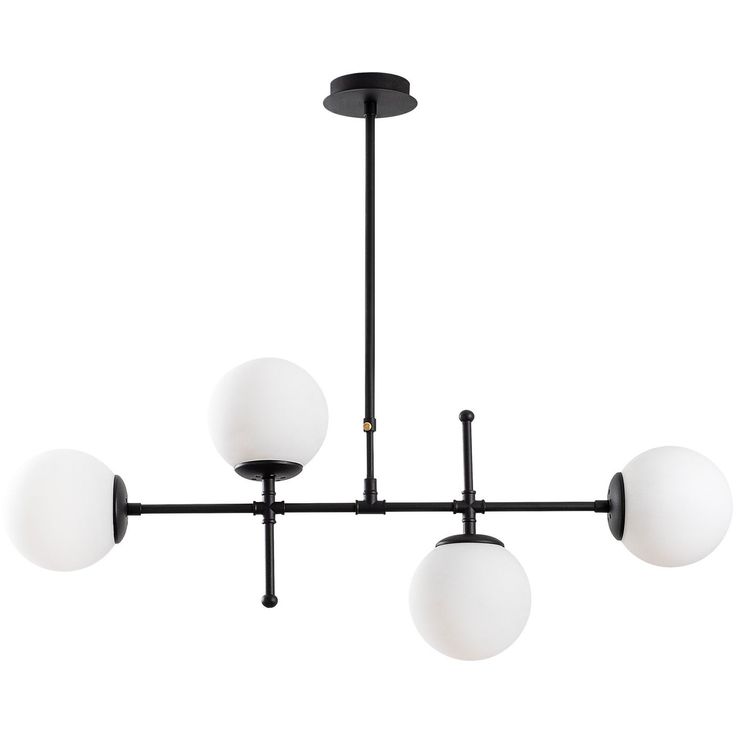 Kattovalaisin Linento Lighting Tachi, 4-osainen, musta