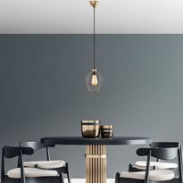 Riippuvalaisin Linento Lighting Armut-6677, Ø20cm, kulta