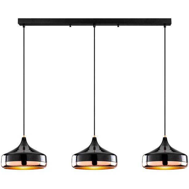 Riippuvalaisin Linento Lighting Yildo L-2531, 146cm, musta