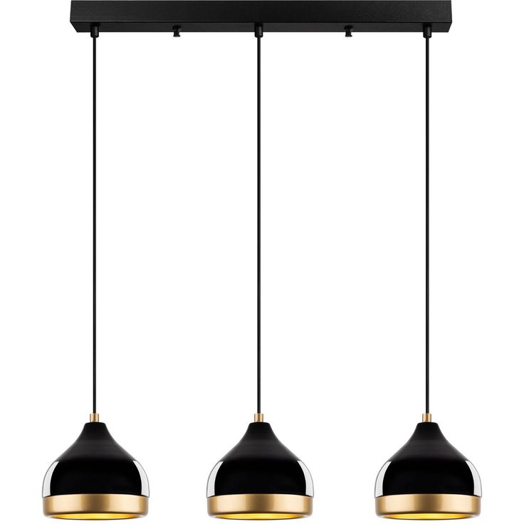 Riippuvalaisin Linento Lighting Yildo M, 3-osainen, 67x17x111cm
