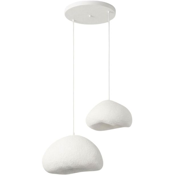 Riippuvalaisin Linento Lighting Loval 30-40-T-Nua, 2-osainen, valkoinen