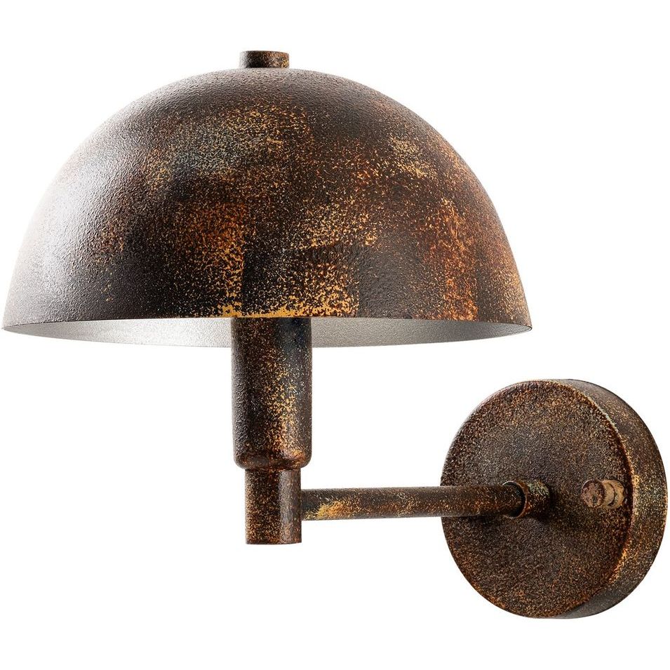 Seinävalaisin Linento Lighting Togg, Ø20cm, vintage tummanruskea