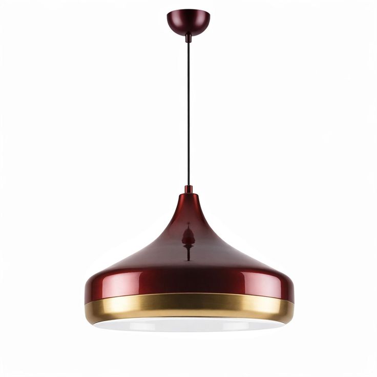 Riippuvalaisin Linento Lighting Yildo L Ø36cm viininpunainen