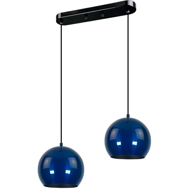Riippuvalaisin Linento Lighting Orbit 20-20, 2-osainen, sininen