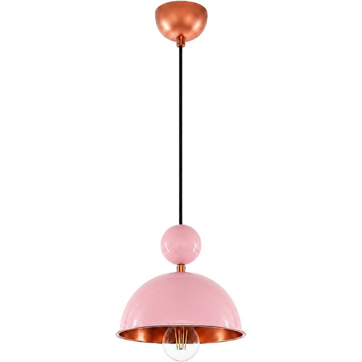 Riippuvalaisin Linento Lighting Bubble-19046-20-8, E27, vaaleanpunainen