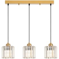 Riippuvalaisin Linento Lighting Yakops, 3-osainen, suora, E27