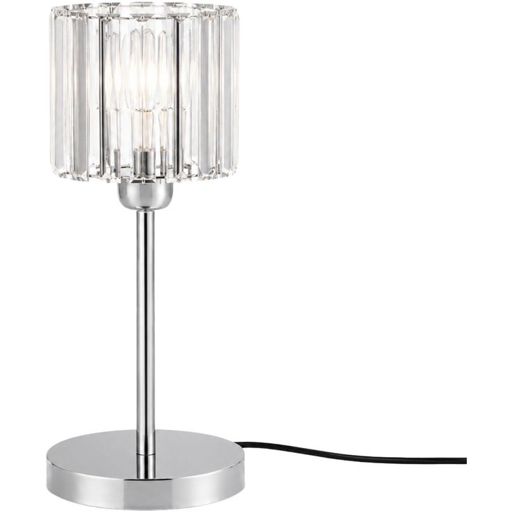 Pöytävalaisin Linento Lighting Yakops-15755, E27, hopea