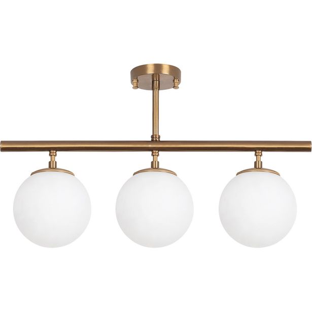 Kattovalaisin Linento Lighting Atmaca, 3-osainen, messinki