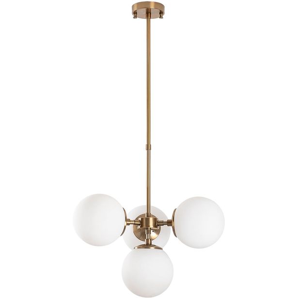 Kattovalaisin Linento Lighting Milla, 4-osainen, kulta, säädettävä